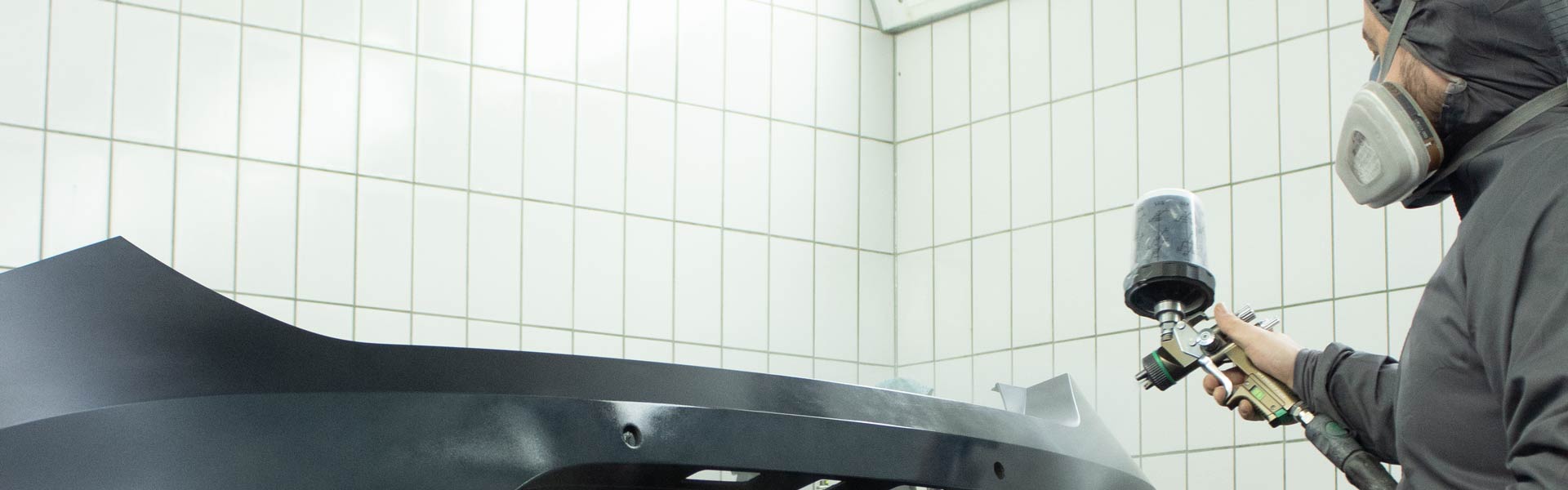 Stoßfänger lackieren