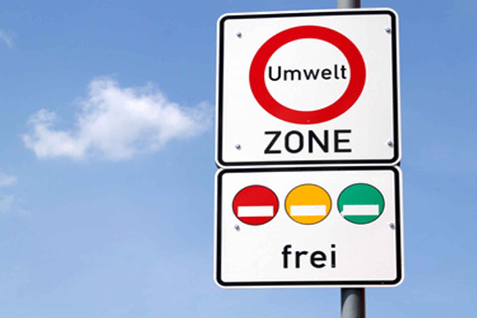 Schild Umweltzone