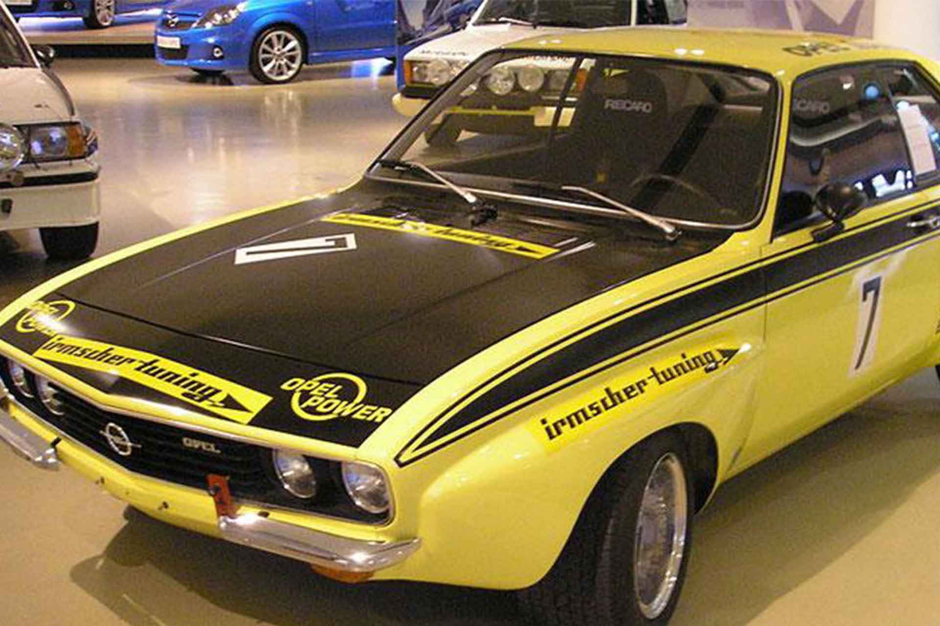 Opel Manta in Gelb