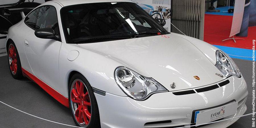 Porsche 911 in Weiß