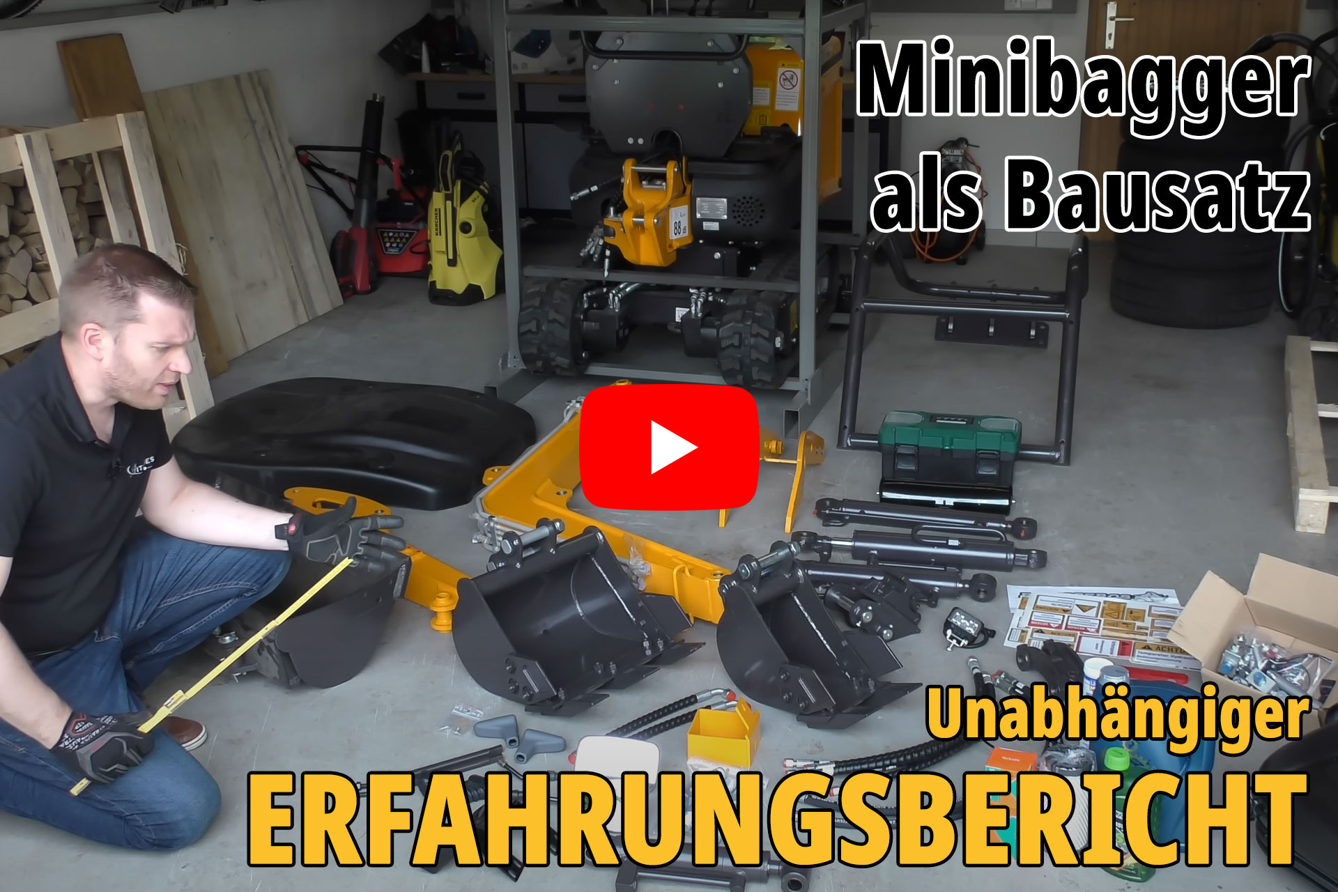 Minibagger Bausatz Erfahrungsbericht