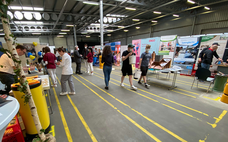 Ausbildungsmesse Besucher