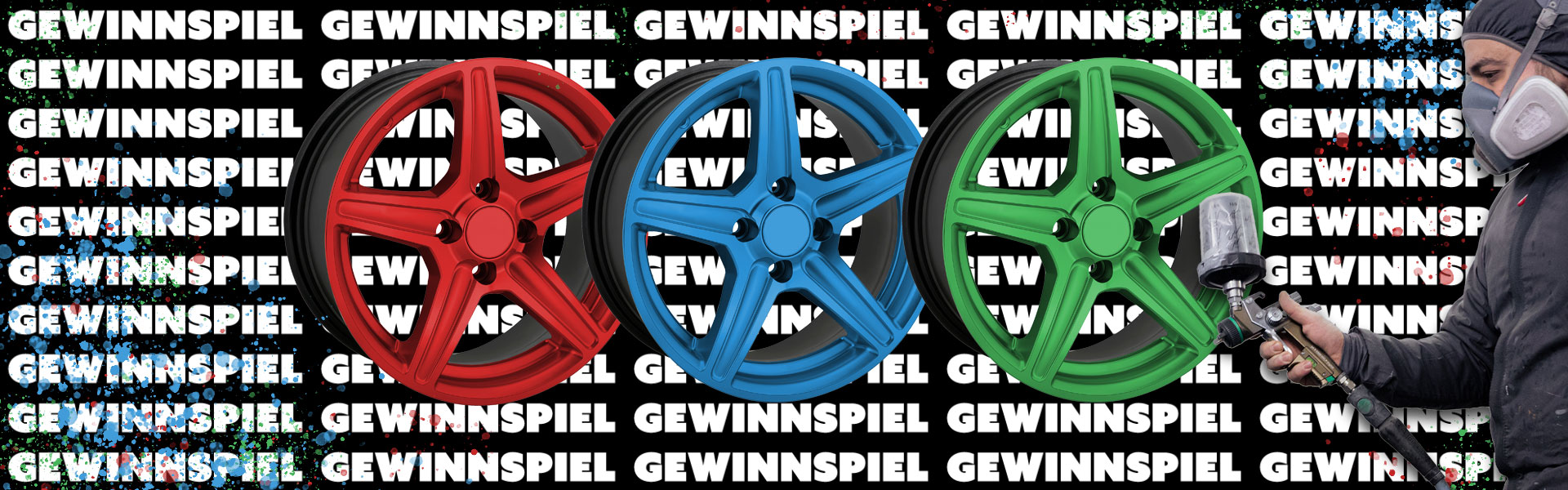 Gewinnspiel Felgen lackieren