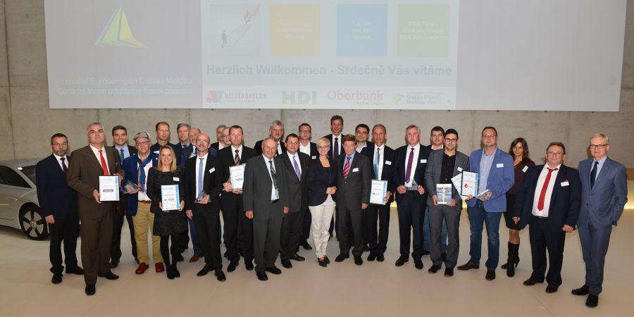 Gruppenfoto der Preisträger
