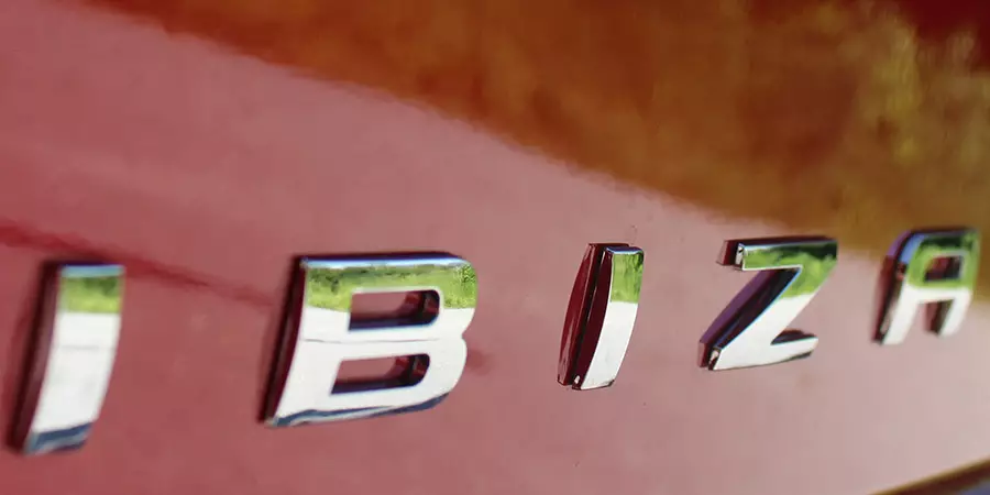 SEAT Ibiza Heckansicht vor Facelift