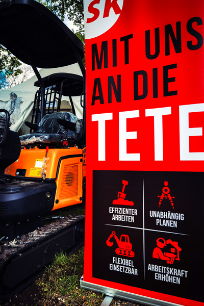 Messestand Roll-Up