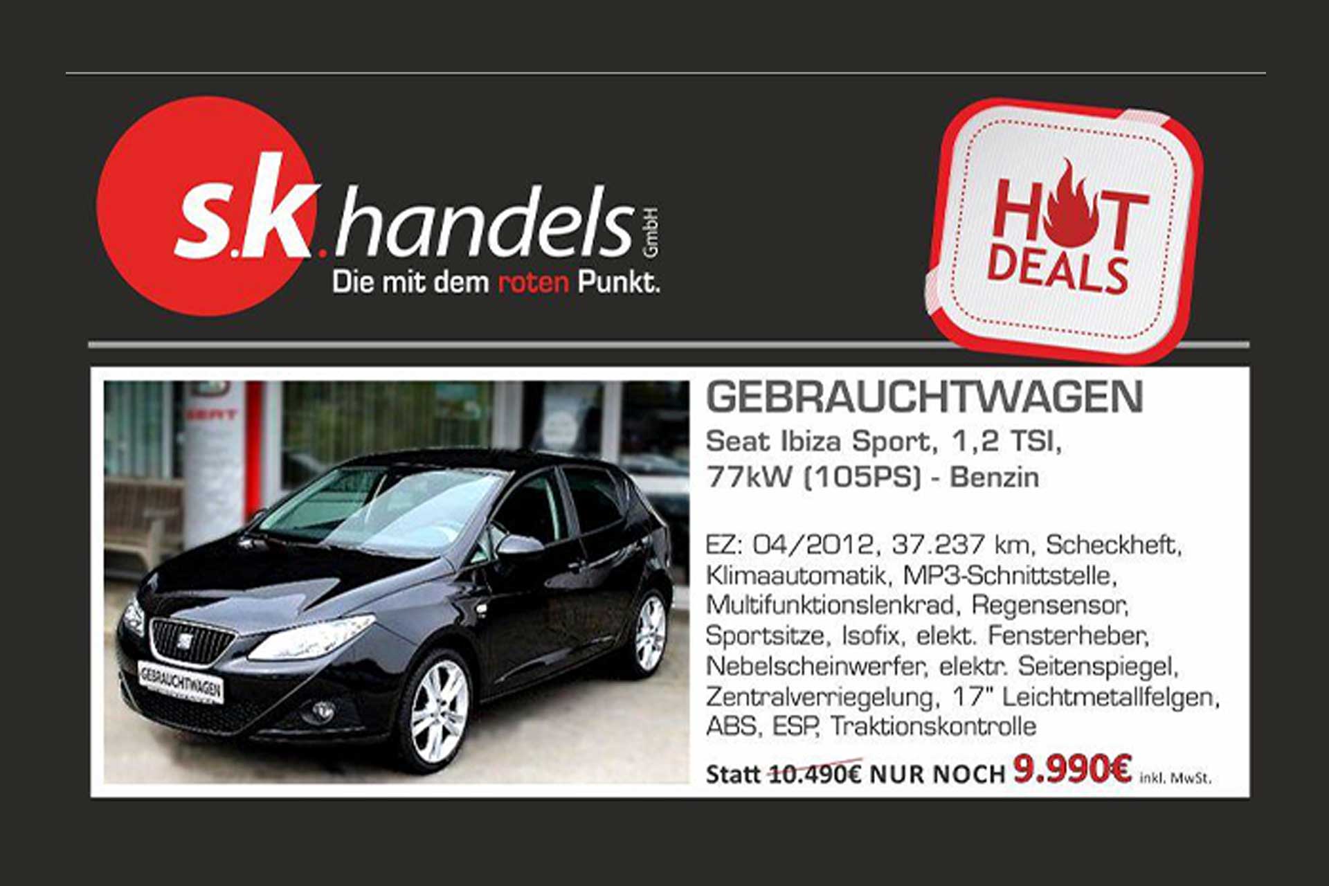 Fahrzeugangebote Mai 2016