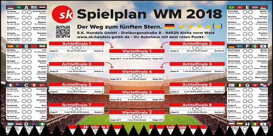 SK WM Spielplan Russland 2018 zum kostenlosen Download Gratis WM Spielplan 2018