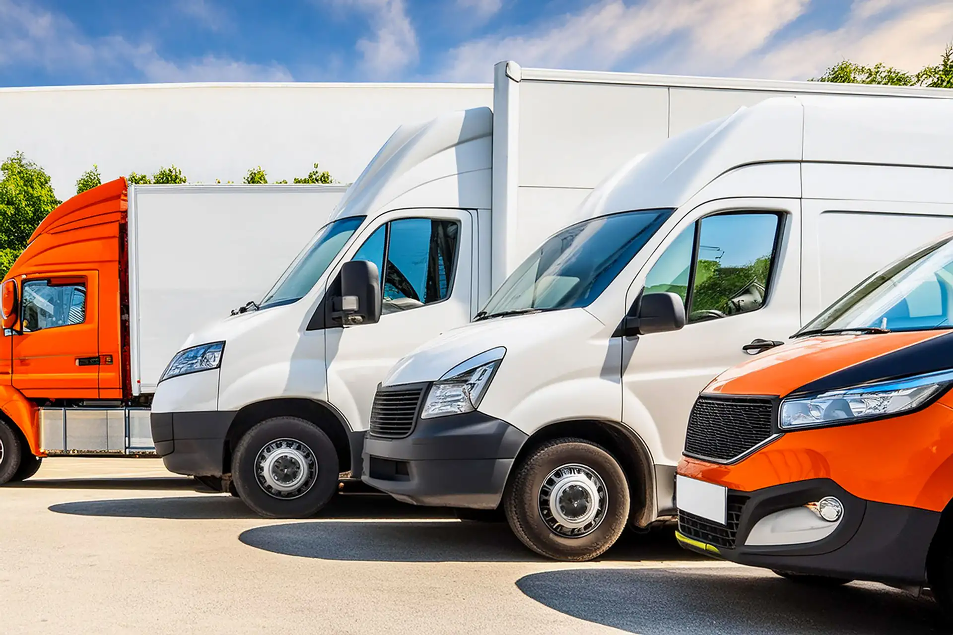 Die Kardanwelle für Nutzfahrzeuge ist wichtig für einen störungsfreien Betrieb Verschiedene Nutzfahrzeuge