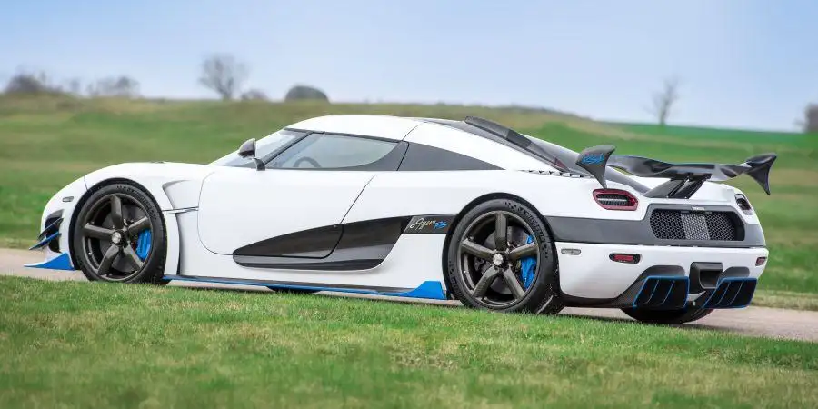 Koenigsegg Agera RS Heck Heck des Koenigsegg Agera RS