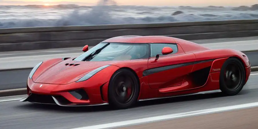 Koenigsegg Regera in Rot Roter Koenigsegg Regera