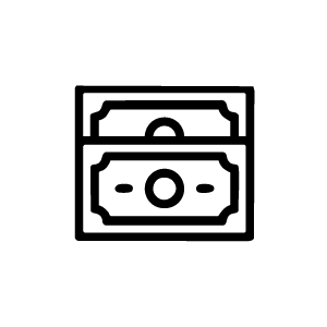 Leistungsgerechte und pünktliche Entlohnung der Mitarbeiter bei S.K. Handels GmbH Icon Sparschwein