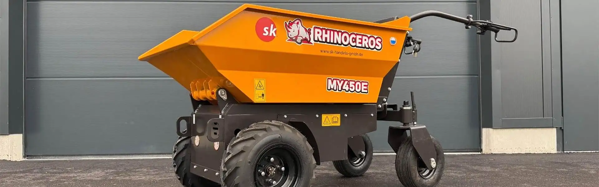 Unsere neuen Minidumper