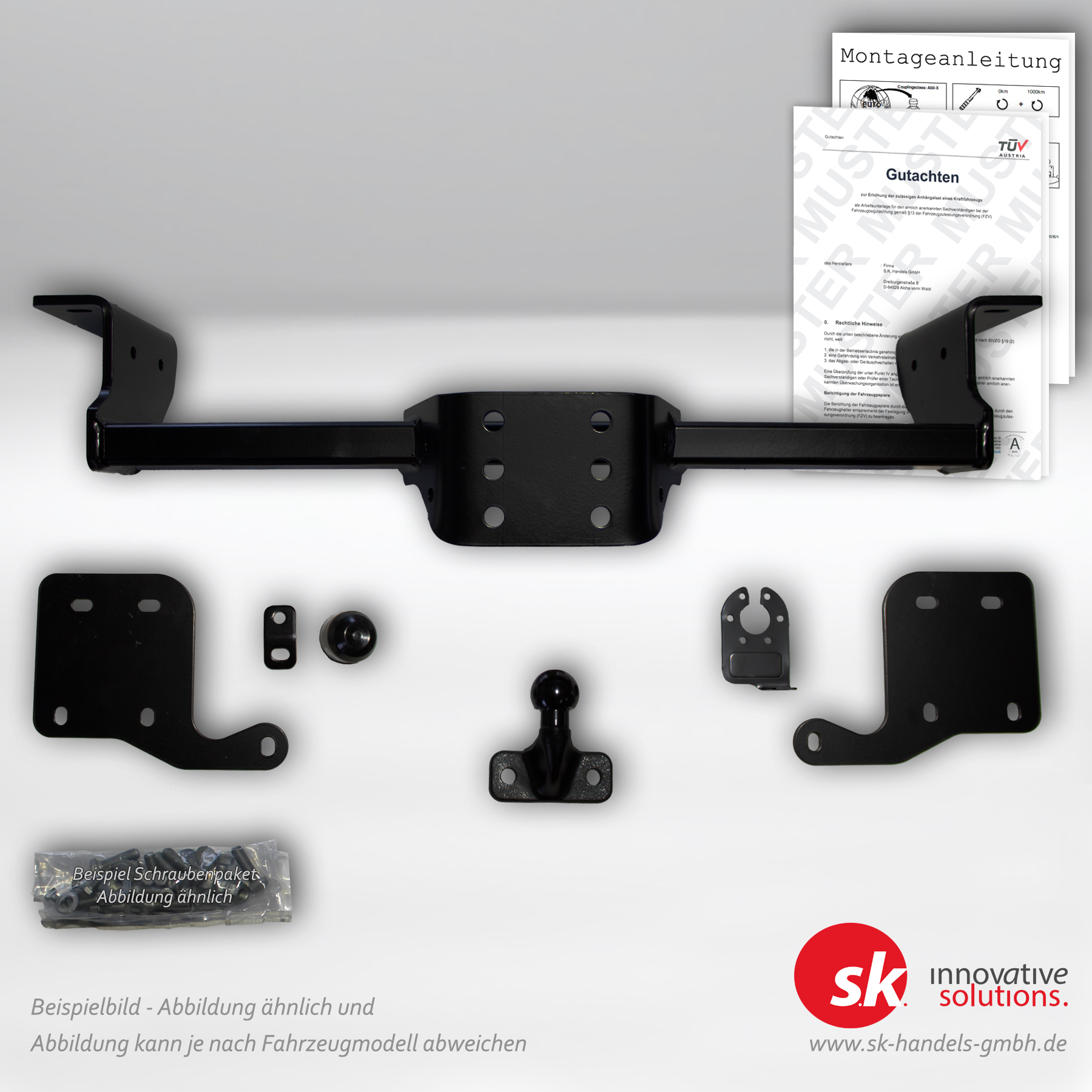 Anhängerkupplung Nissan und Renault