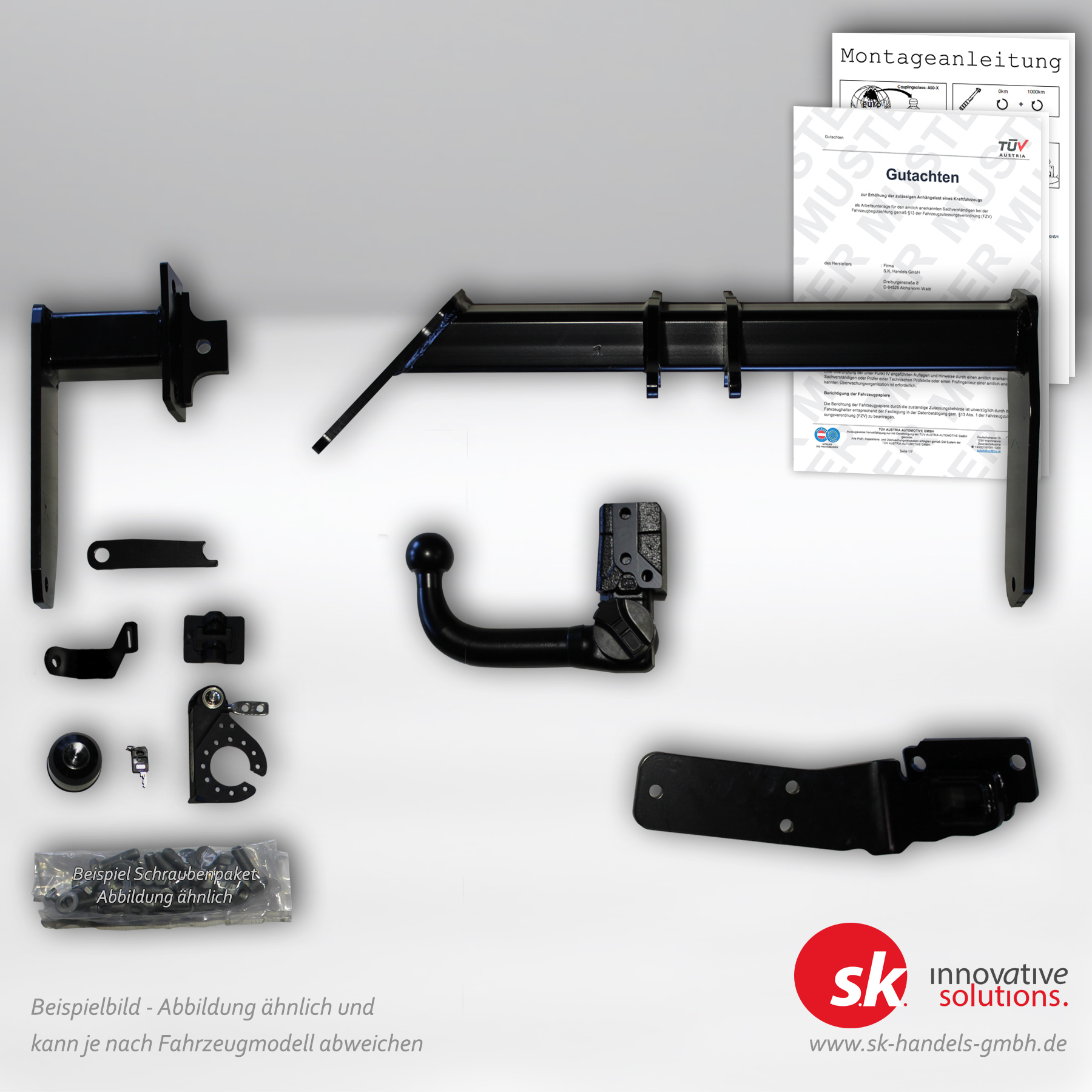 abnehmbare-anhaengerkupplung-10483IuQTvr2vI3rPT Verstärkte Anhängerkupplung, abnehmbar, für Hyundai Santa Fe