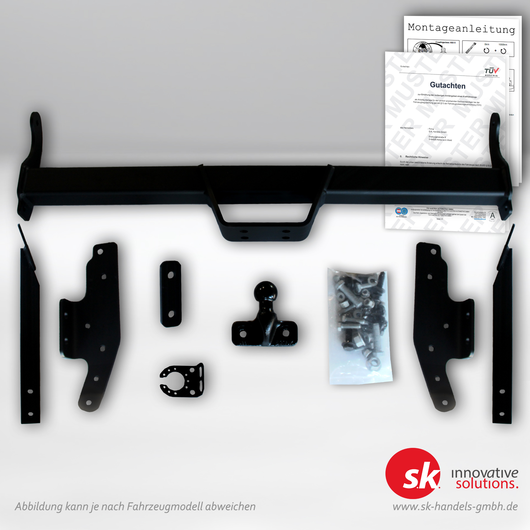 anhaengerkupplung-10370-ahkF4fRGBChbg7Mt Verstärkte Anhängerkupplung, Flansch, für Opel Vivaro