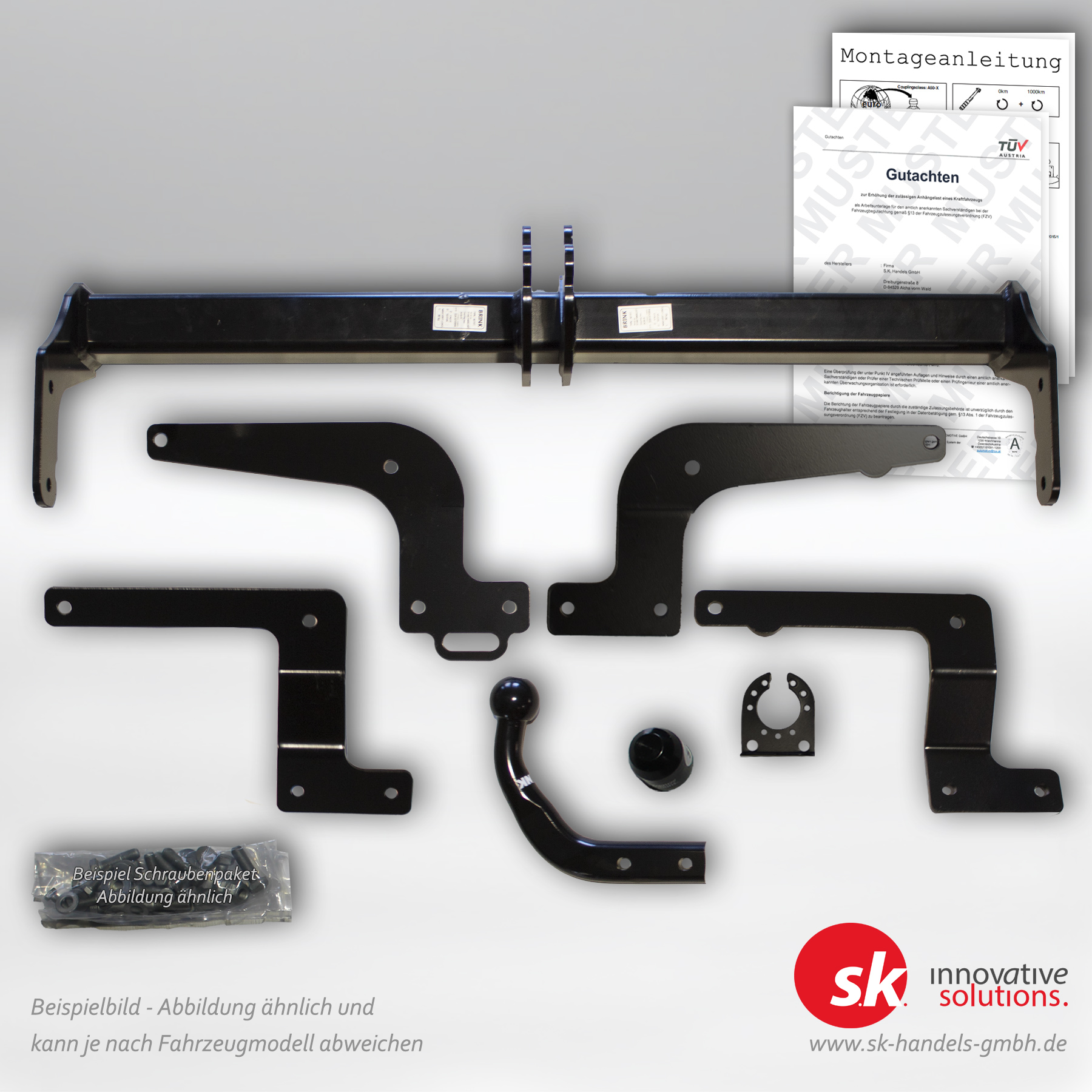 anhaengelasterhoehung-10471-1nwfPdZESkc0IV Verstärkte Anhängerkupplung, starr, für Suzuki Across