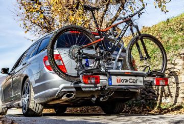 Fahrradträger auf Anhängerkupplung