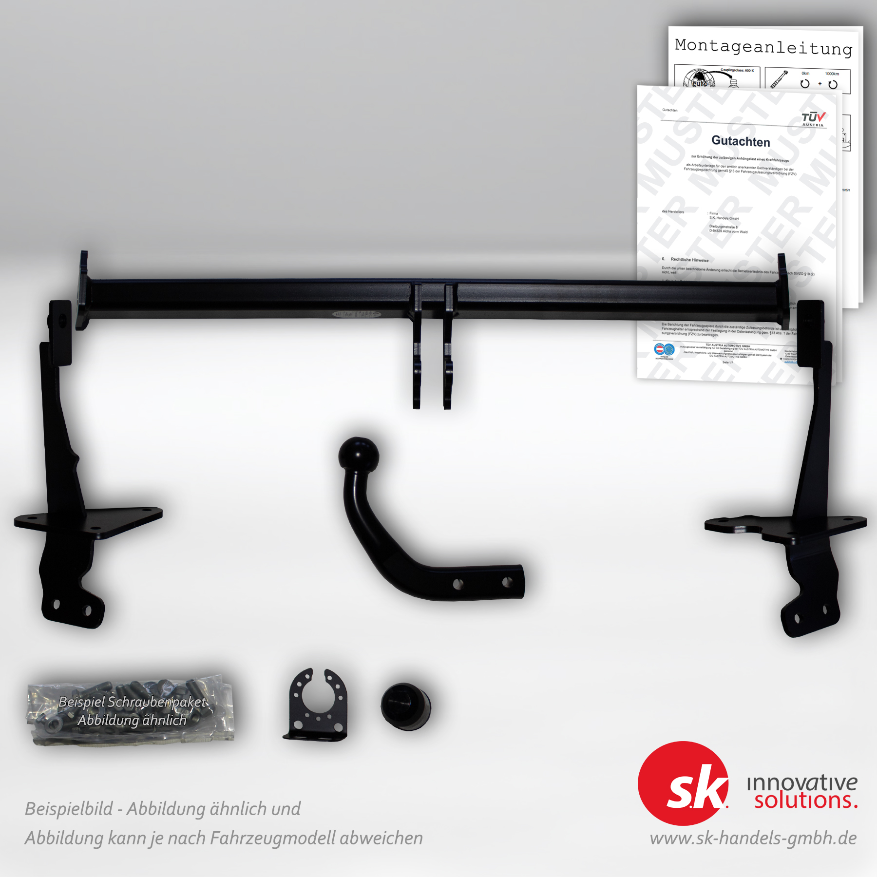 Starre Anhängerkupplung Ford Transit