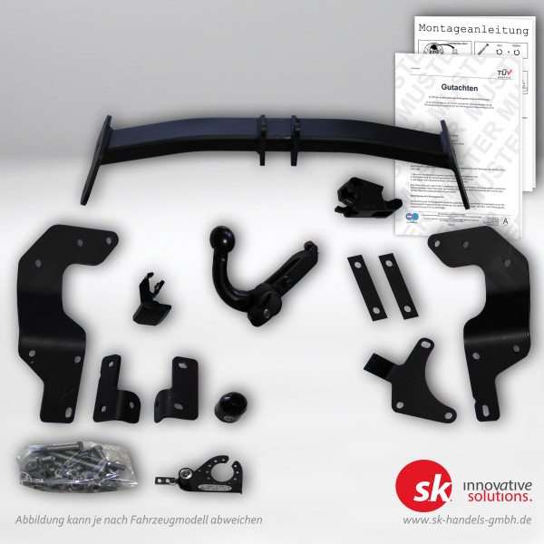Verstärkte Anhängerkupplung, abnehmbar, für Hyundai Santa Fe