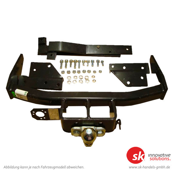 Set zur Anhängelasterhöhung mit Gutachten und Anhängerkupplung, starr, für VW Transporter T4