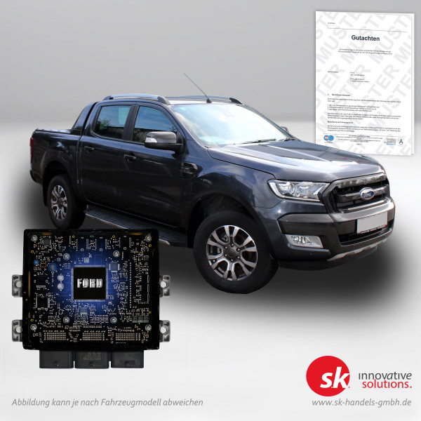 Chiptuning und PKW Umschreibung für Ford Ranger 2AB