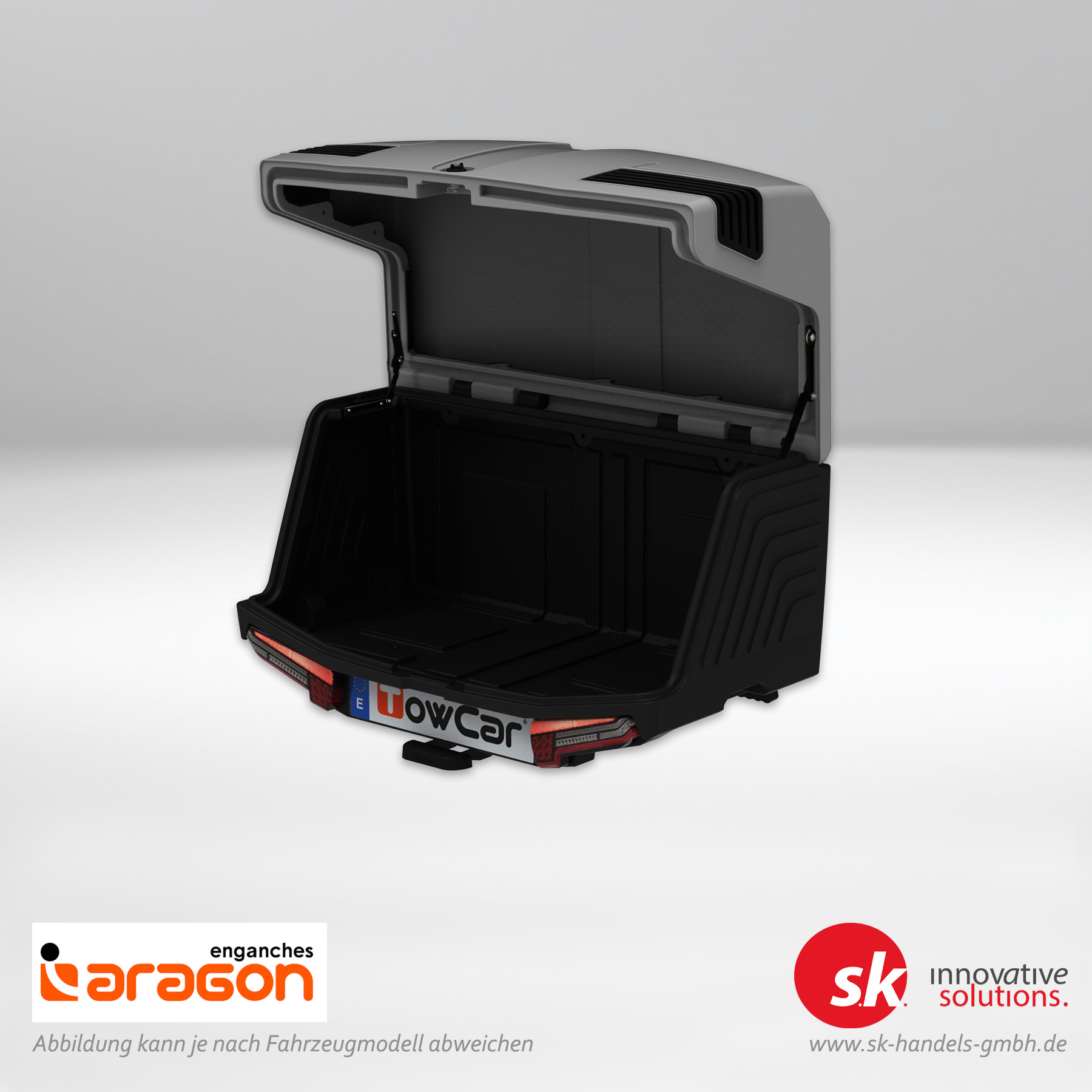 TowBox® V3 - Transportbox für Anhängerkupplung