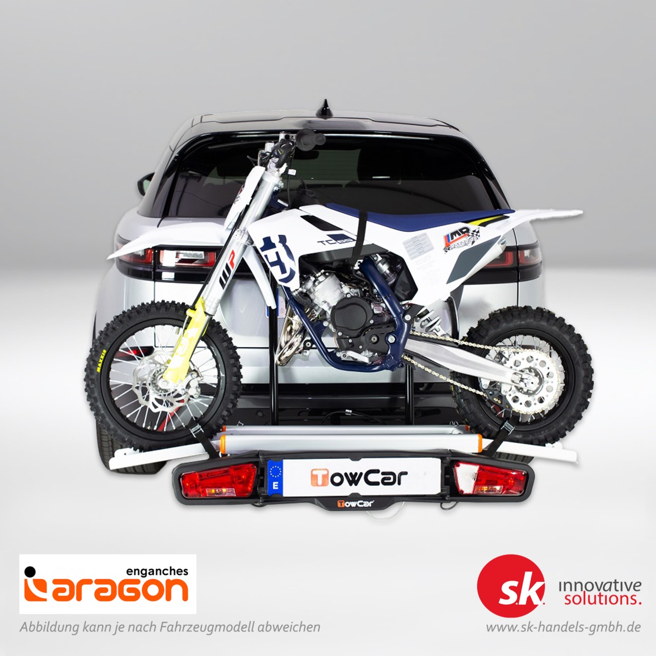 Elegantes Motorradtrager Auf Ahk 100 Kg Bilder