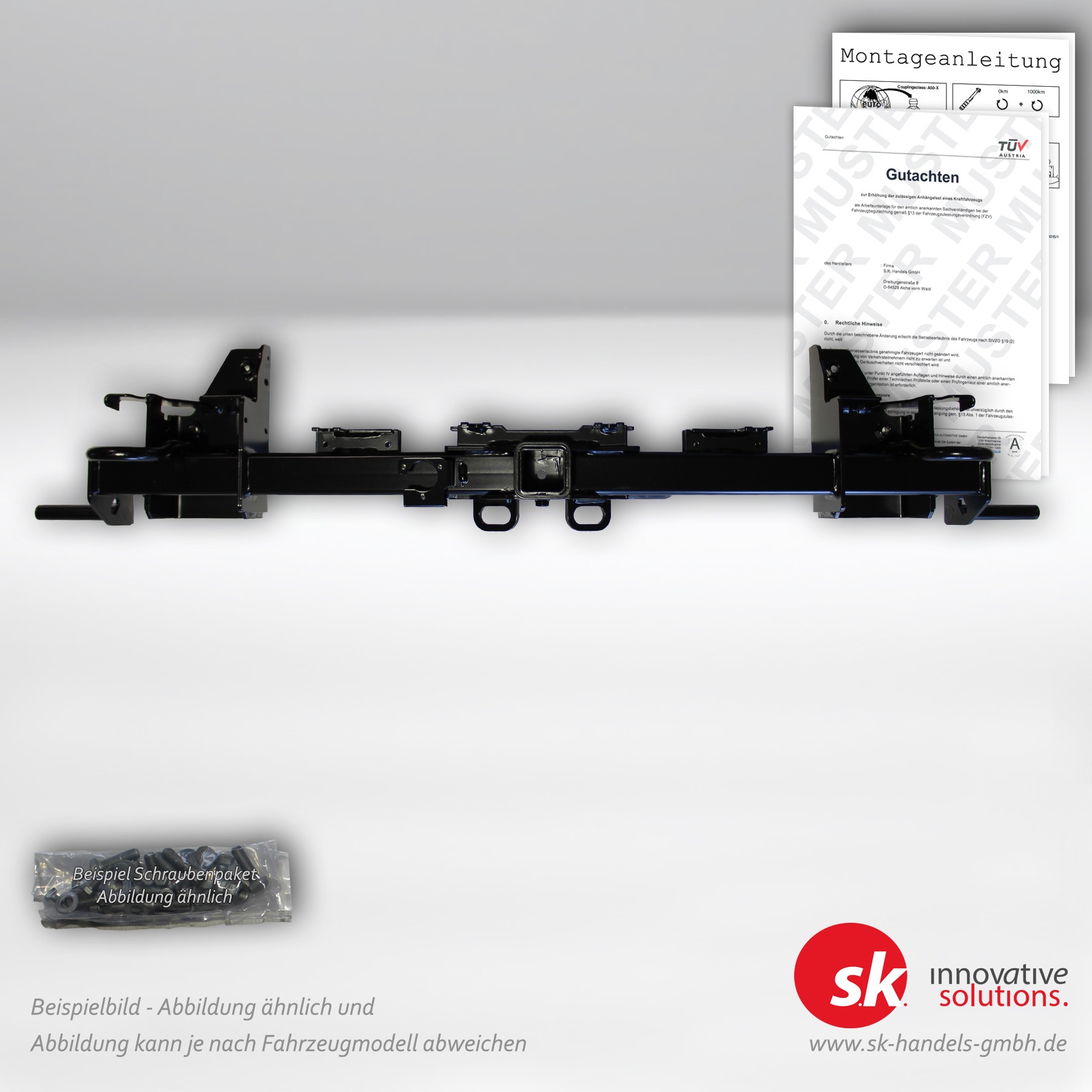 anhaengerkupplung-ford-raptor-10397-M4I-2022 Set zur Anhängelasterhöhung mit Gutachten und Anhängerkupplung für Ford Ranger Raptor (Typ 2AB) MJ23