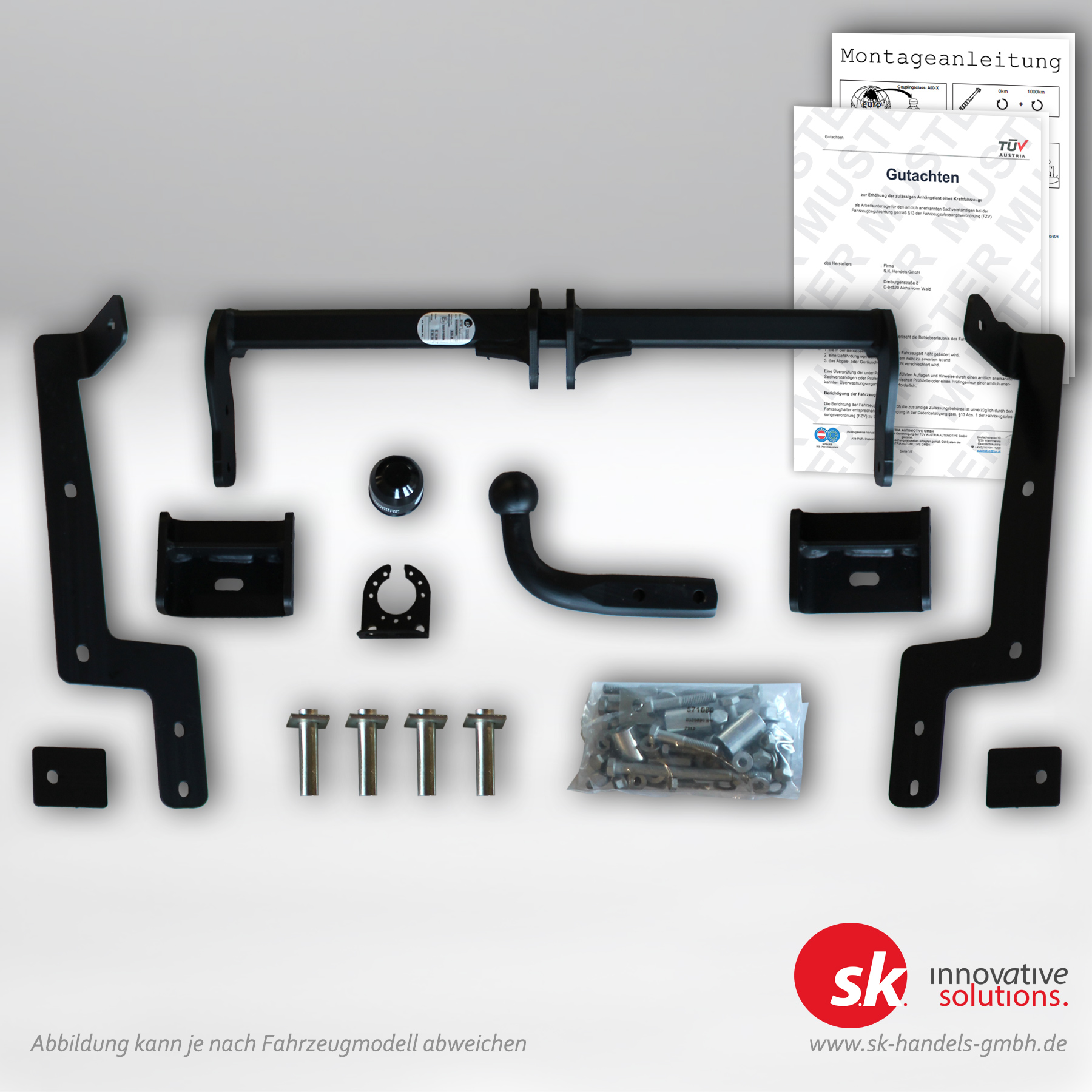 anhaengerkupplung-10216cTMYu48BnC1R8 Verstärkte Anhängerkupplung, starr, für Nissan NV200 Kasten / Evalia