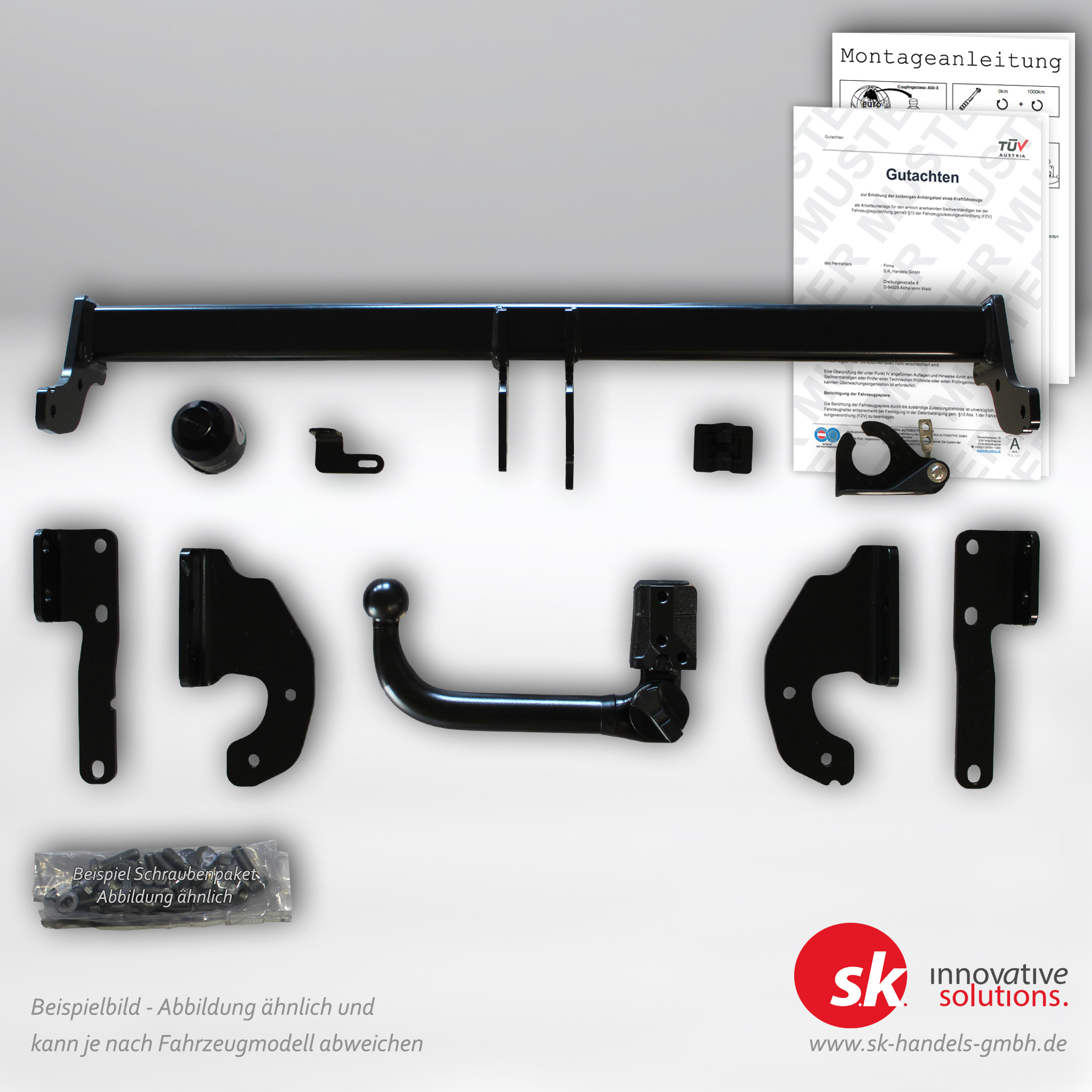 abnehmbare-anhaengerkupplung-10167 Abnehmbare Anhängerkupplung und Gutachten zur Anhängelasterhöhung Nissan X-Trail T33