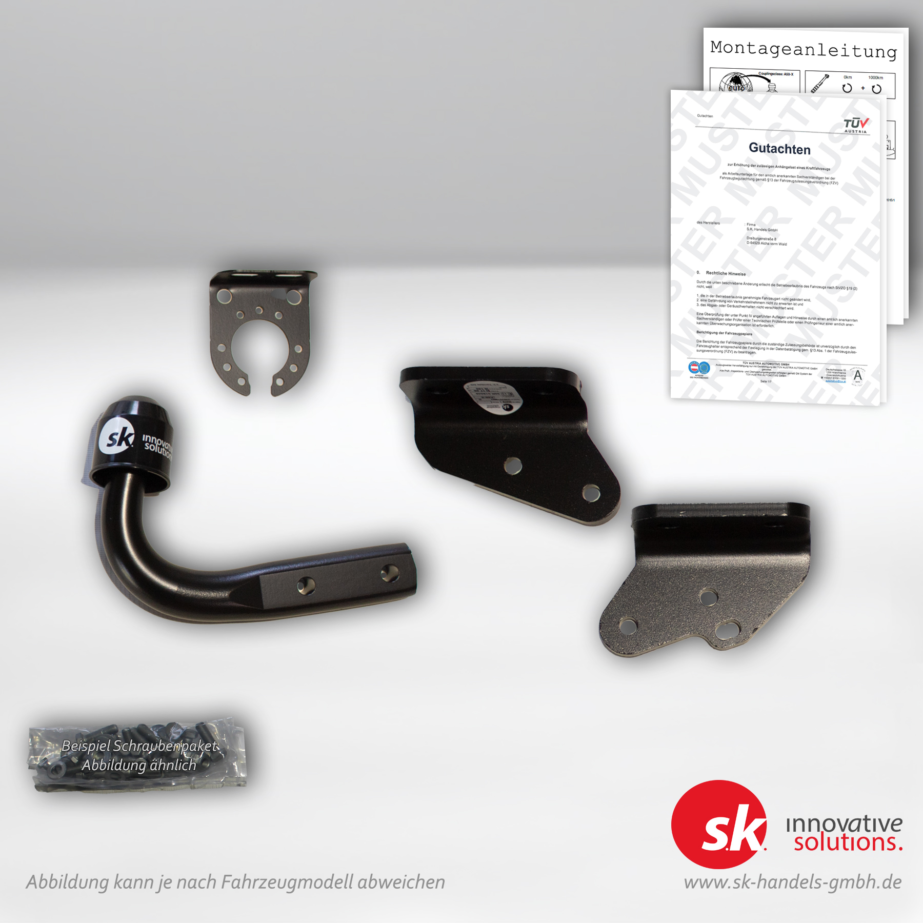 anhaengerkupplung-10210oLHeRgjjLPTGQ Verstärkte Anhängerkupplung, starr, für VW Amarok (mit Trittstufe)